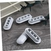 TEHAUX 10pcs Toilet Seat Gasket Bumper Pad for Raised Toilet