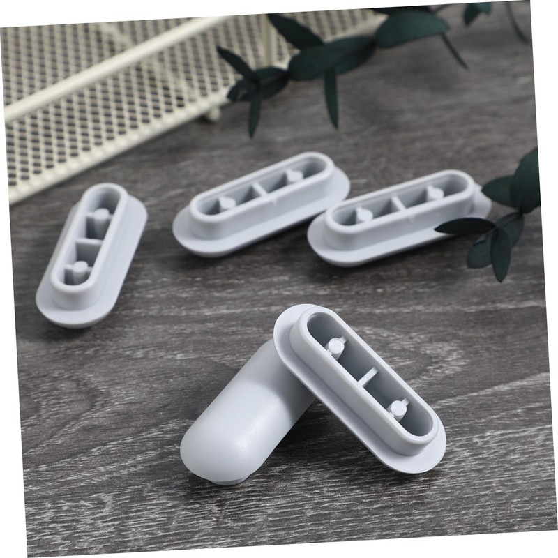 TEHAUX 10pcs Toilet Seat Gasket Bumper Pad for Raised Toilet