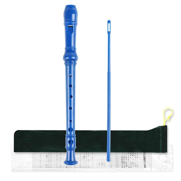 Mr.Power Soprano Recorder German Style C Key 8 Holes Easy