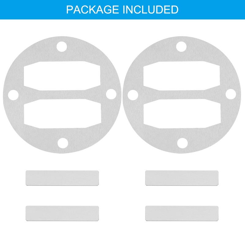 PATIKIL Central Pneumatic Compressor Parts, 2 Sets Replace Freight Air