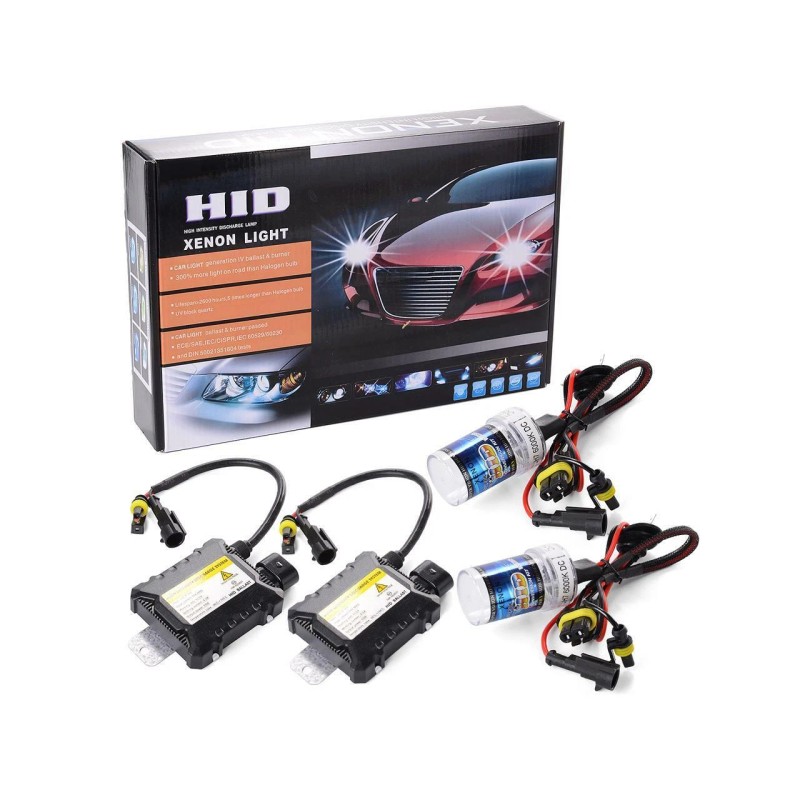 Xenon HID 55W HID Xenon Light Headlight Lamp Conversion Kit