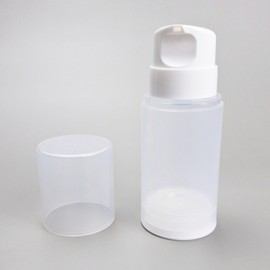 Cosmetic Large Capacity Vacuum Lotion Empty Container 250ml 2ea