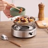 Alcohol Stove Windproof Portable Adjustable Stand Compact Solid Alcohol Stove
