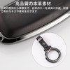 PIMOHI NBOX Key Case, Metal, Genuine Leather, Fits Honda Key