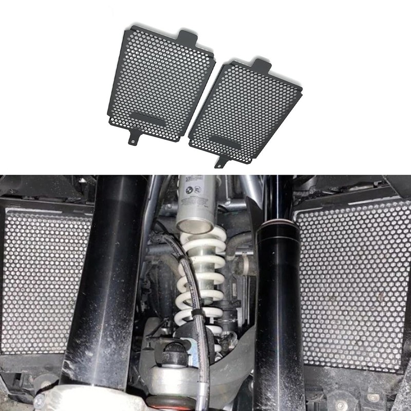 Ammtio Motorcycle Radiator Guard Replacement for BMKW R1250GS 2019-2024 Aluminum