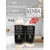 2x KENRA Color 9 Volume DEMI PERMANENT COLORING Creme Activator4 oz (Pack2)