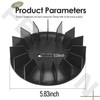 AC-0108 Air Compressor Fan 5.75" OD Replacement for Craftsman DeVilbiss