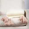 Best Home Fashion Big Tassel Knit Throw - 50" X