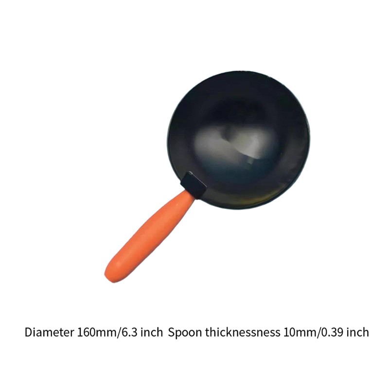 F Fityle Cement Bucket Scoop Carbon Steel Scooper for Plasterers