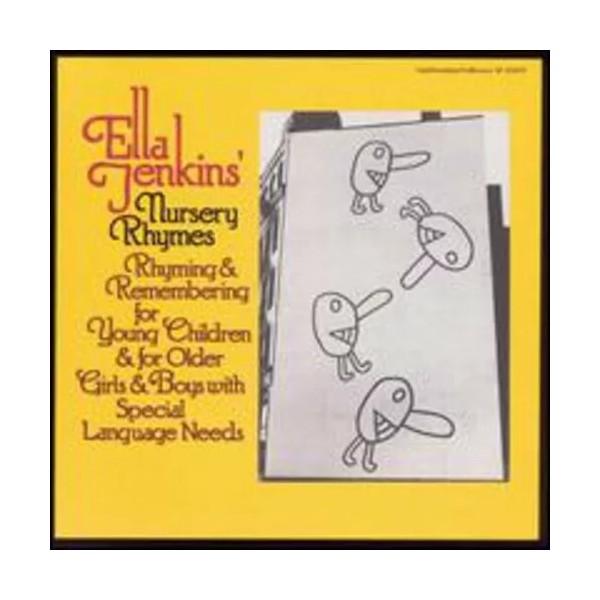 Smithsonian Folkways Ella Jenkins - Nursery Rhymes [New CD]