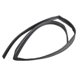 Motoforti Door Window Run Channel Seal, Weatherstrip Glassrun Channel Seal Strip, for Honda Civic 2006-2011, Rubber, Rear Right, No.72735SNLT02, Black, 1 Pc