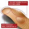 Mr Minit 3D Leather Insoles, natural/black, 28.0~28.5 cm