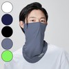 1+1 HS All-Mesh Neck Gaiter Multi-Scarf Balaclava Navy/White