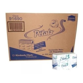 Kimberly-Clark Caja Servilleta Barra Mesa Petalo 24/250