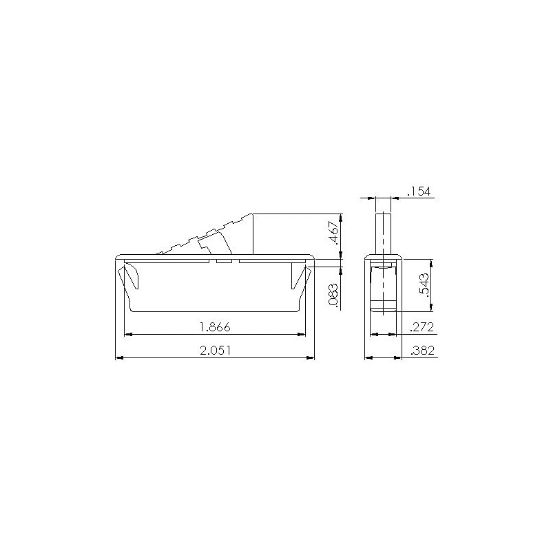 Set of 6 pcs White Window Sash Vent Stops 1714BEIGE