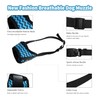 JOYPAWS Dog Muzzle, Comfortable Air Mesh Breathable Muzzle Wavy Stripe