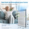 PZHARQG 16x25 Replacement Filter Pads Compatible with SolaceAir Pristine Dynamic