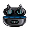 Loluka Wireless Open Ear Clip Bone Conduction Headset Headphones Earbud