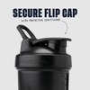 BlenderBottle Shaker Bottle with Pill Organizer and Storage for Protein