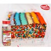 Bakers Choice Rainbow Sprinkles for Baking - Rainbow Jimmies Sprinkles
