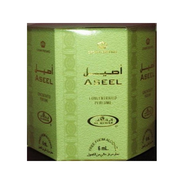 Aseel - 6ml (.2oz) Roll-on Perfume Oil by AlRehab (Box of 6)