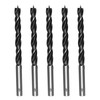 Foyscr 5 Piece 8mm Brad Point Wood Drill Bits, Professional