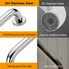 Grab Bars for Seniors, Stainless Steel Shower Bath Handle, Bathroom
