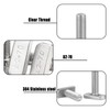 Pack of 12 M8 x 20 Hammer Head Screws with