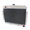 TSMINDUSTR 3 Row Aluminum Radiator Compatible with 1972-1986 Jeep CJ