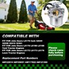 Rebuiman AM122614 Carburetor with Gaskets Fit for John Deere LX178