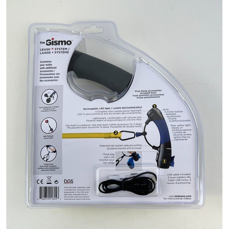 Dog Gone Smart TWO(2) - I'm Gismo Leash + System