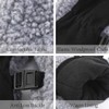 Harssidanzar Womens Winter Sherpa Mitten Warmth Thinsulate Lined with Finger
