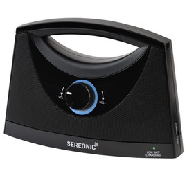 SEREONIC Extra Speaker Receiver Only Wireless TV Speaker System – TRANSMITTING Base and Audio Cables NOT Included – Pairs with BT-200 for Use of Multiple Speakers Around The House