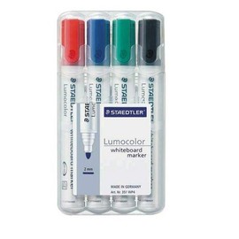 Board Marker (4-Color Set/351WP4/STAEDTLER) / 보드마카(4색세트351WP4STAEDTLER)
