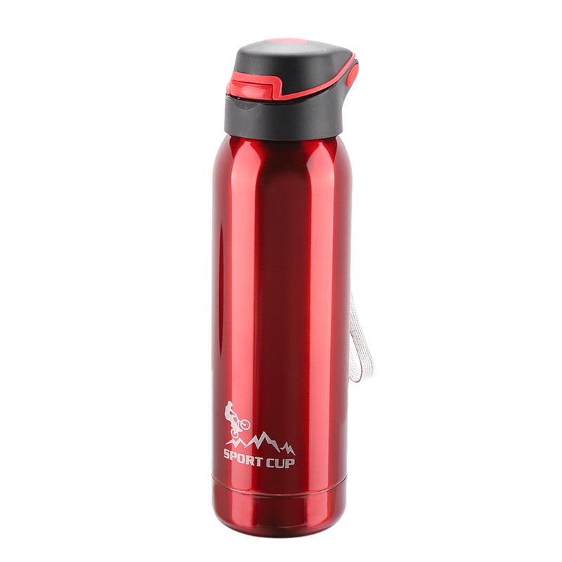 500ml Stainless Steel Bottle Vacuum Insulated Straw Cup Mug Sport