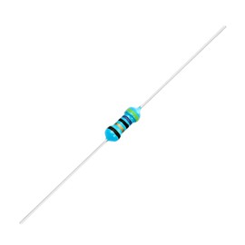 Chanzon 100pcs 1/4W (0.25W) 47 Ω ohm Metal Film Fixed Resistor 0.01 ±1% Tolerance 47R MF Through Hole Resistors Current Limiting Rohs Certificated