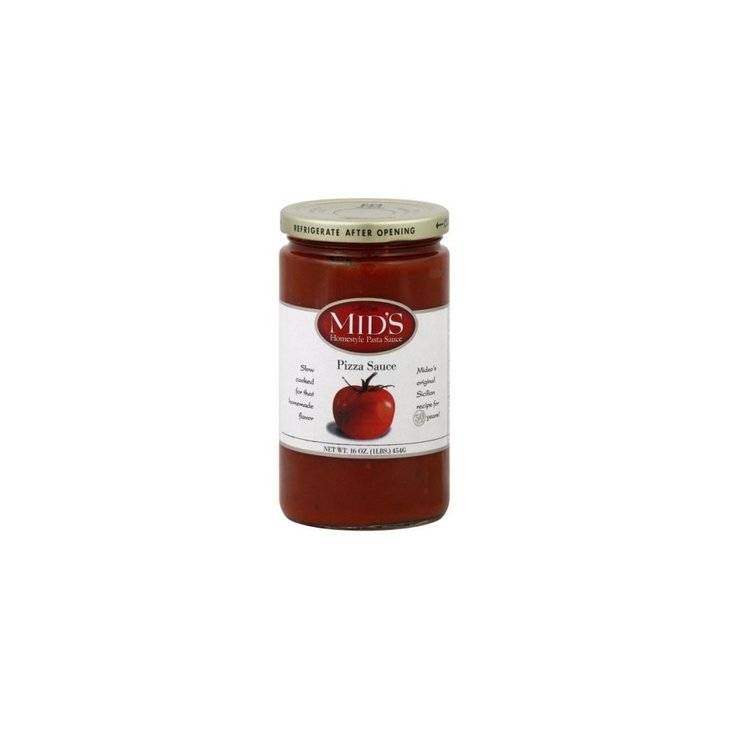 Mid's Pizza Sauce 16 Oz (Pack of 8)