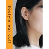 Bestyle Ear Cuff, Women's, 925 Silver, Men's, Hypoallergenic Zirconia, Non-Hole