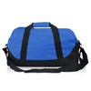 Dalix 18'' Two Tone Duffle Bag in Royal Blue Medium