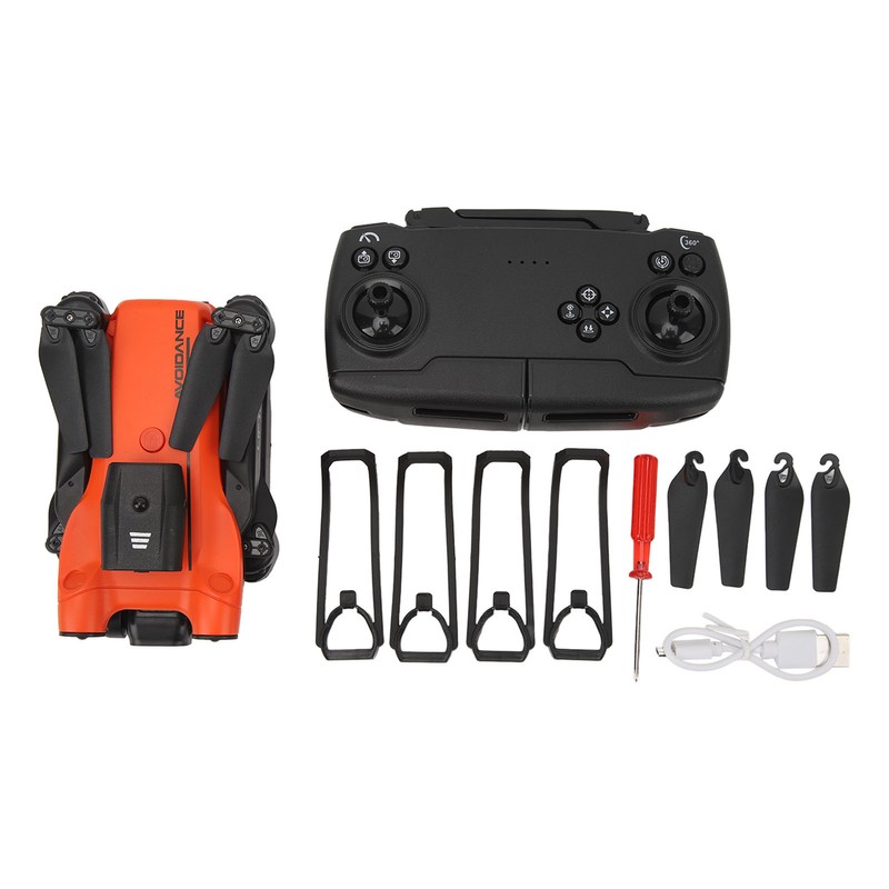 S163 RC Drone Obstacle Avoidance Folding Camera Angle Adjustable Low