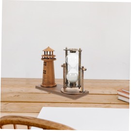 Levemolo Retro Sand Timer Vintage Decor for Home Office Unique Ornament for Living Desk Durable Artistic Sand Clock Present for Decor Lovers