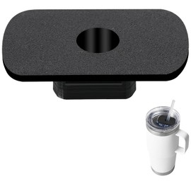 MOTAIN Straw Lid Attachment Compatible With Yeti Tumber Magslider/Stronghold Lid,Straw Cover Accessories For 20/30 Oz Tumber(Black)