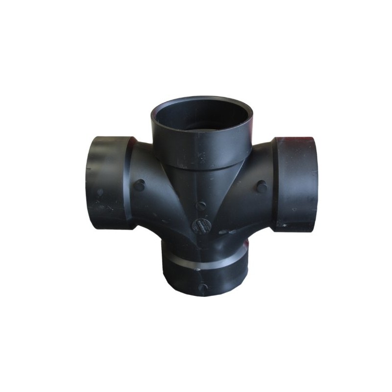 Charlotte 4quot; DWV ABS Double Sanitary Tee