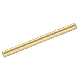 MECCANIXITY 1pcs Brass Rods (18mm) 11/16 Inch x (354mm) 14 Inch Brass Solid Round Stock Lathe Bar for Knife Handles Pin DIY Craft Model Plane
