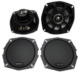 Kicker Powersports 10PS5250 5.25 Harley Davidson Motorcycle Speakers PS5250