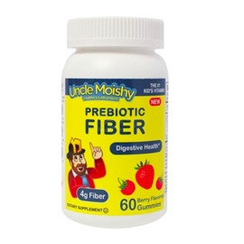 Uncle Moishy Vitamins Prebiotic Fiber 60 Gummies