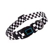 Cosyhome london Dog Collar With Checkered Patterns,Adjustable Durable Puppy Collars