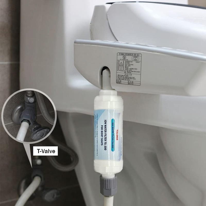 TULGIGS ION Filter TG300 - Premium Bidet Water Filter Set