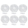 Outanaya 200 Gorros de Baño Desechables Impermeables de Pe Blancos