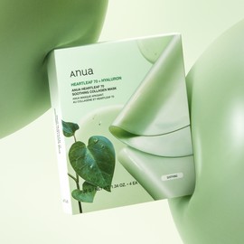 Anua Houttuynia Cordata 70 Soothing Collagen Mask 4 sheets / 아누아 어성초 70 수딩 콜라겐 마스크 4매